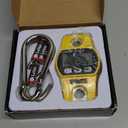 Fuzion Hanging Scale 660lb, Heavy Duty Crane Scale with Large LCD Display, Digital Weight Deer Scale with Hold/Tare for Farms, Hunting, Fishing and Weighing Luggage