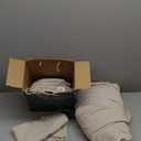 SONORO KATE 100% French Pure Linen Sheets, Breathable and Durable Linen King Size Sheets, Anti-Tear Linen Bed Sheets, Machine Washable, 16 Inch Deep Pocket - 4 Piece (Natural Linen, King)