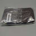 Veki Women's Wallet Double Zipper Pocket Wallets with Wrist Strap, Leather Credit Card Purse for Women Men (Brown)