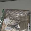 Front Door Mat 24''x35'', Absorbent Muddy Dirt Resist Washable Non Slip Low-Profile Indoor Doormat, Easy Clean Welcome Entryway Door Mats, Brown