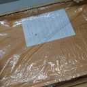 MAGIGO 32"x 18" Large Rectangle Teak Wood Ottoman Tray