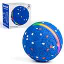 Interactive Dog Toys Dog Ball, Durable E-TPU Material,3 Play Modes with Colorful Lights, Automatic Moving, Bouncing and Rotating for Medium and Large Dogs Indoor & Outdoor (Blue)
