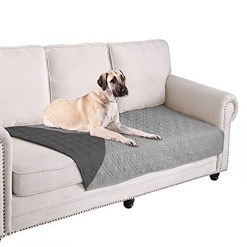 Ameritex Waterproof Dog Bed Cover Pet Blanket for Furniture Bed Couch Sofa Reversible, 2 Pieces