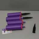 Balloon Pump Hand Held, Inflator Air Pump for Balloons - 2Way Dual Action, 4Pack: Friends can Help - Easy to Use, 100% Lifetime Satisfaction - Sturdy Ballon Inflator Pump