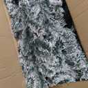 7.5-ft Flocked White Artificial Christmas Tree