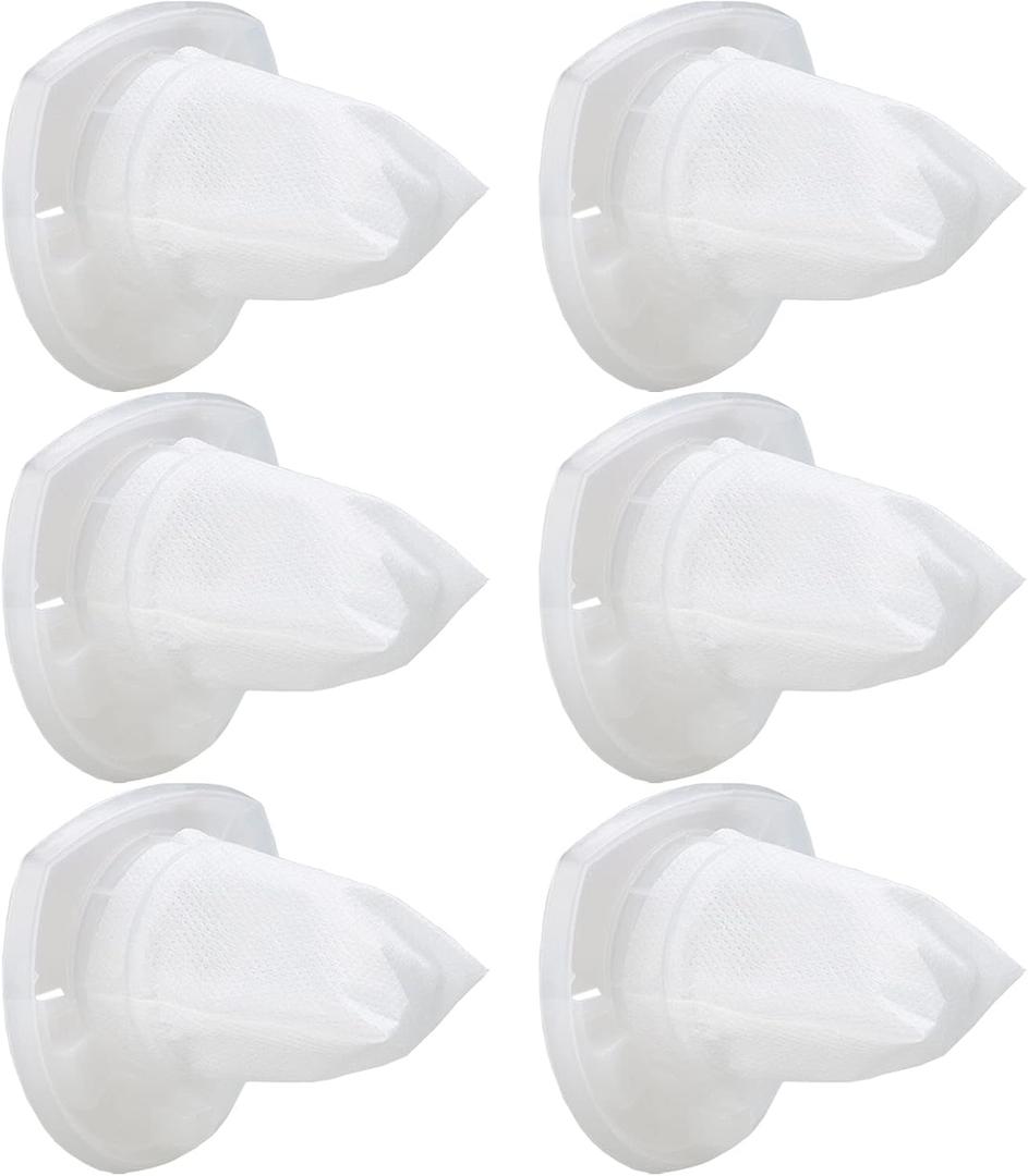 6 Pack Replacement Vacuum Filter for Black & Decker Power Tools VF110 Vacuum CHV1410L CHV9610 CHV1210 CHV1510 CHV1410L32 90558113-01, Not for HHVI315JO32 HHVI315JO42 HHVI320JR02 HHVI325JR22