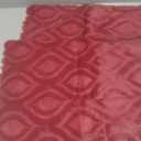 decorUhome Throw Pillow Covers 18x18 Inch Set of 2, Soft Plush Faux Wool Burgundy Solid Couch Pillow Covers, Accent Farmhouse Neutral Square Pillow Cases for Sofa Bed Living Room