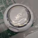 Dansydaisy 1 Pcs Glow in The Dark Stethoscope Watch Nurse Gift Clip on Pocket Watch with Second Hand Appreciation Medical Accessories for Nursing Students Doctor Clinic Staff (White)