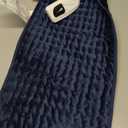 Electric Heating pad with 6 Heat Settings, Auto Shut Off, Dry Electric Heating for Back Neck Knee Arms Legs Shoulder Heat Pads for Christmas Birthday Father's Day Mother's Day (24"X12", Dark Blue)