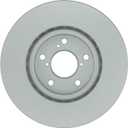 BOSCH 26011454 QuietCast Premium Disc Brake Rotor - Compatible with Select Acura MDX; Honda Odyssey, Passport, Pilot, Ridgeline; FRONT - Single