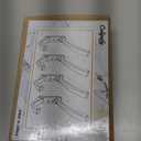 Heavy Duty Wall Hooks, 5 Inch Large Wall Mount Hooks for Hanging Heavy Backpacks, School Bags, Winter Coat, Handbags, Purses in Entryway, Hallway, Garage, Bathroom, Laundry (4, Gold)