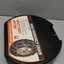 DEDC Snow Chains for SUV Cars Light Truck Tire Chains 1 Min Quick Fit Easy Chainsaw Reusable Universal Emergency Traction Chain Tire Width 255 265 275 285 295 305 315 - Set of 2 MS1620