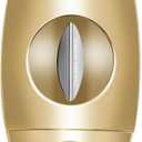 V-Cut Cigar Cutter, Stainless Steel Sharp Blade Cigar Guillotine Scissors for Men(Gold)