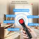 Hidden Camera Detectors with Viewfinder Bug Detector & Spy Camera Finder, Perfect for Hotels, Car, Travel & Office with Rechargeable Battery for 7 Levels Sensitivity 4 Modes