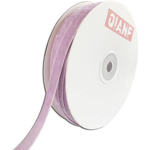 Vintage Lavender Velvet Ribbon, 3/8 Inch X 25Yd (3/8"-25 Yard, 82-Lavender)