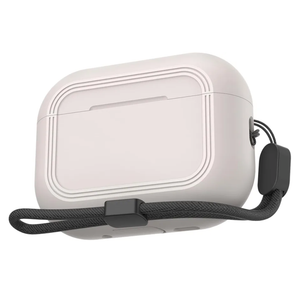 for AirPods Pro 3 Case - 2025 Simple Smart Design Case for Apple AirPods Pro 3rd Generation, Silicone Air pods pro 3 Case Cover for Men/Women (Old Grey)