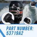 53719A2 Outboard Throttle Carburetor Coupling Linkage(1PCS) Compatible with Mercury 4cyl Outboards 40hp,45hp,50hp