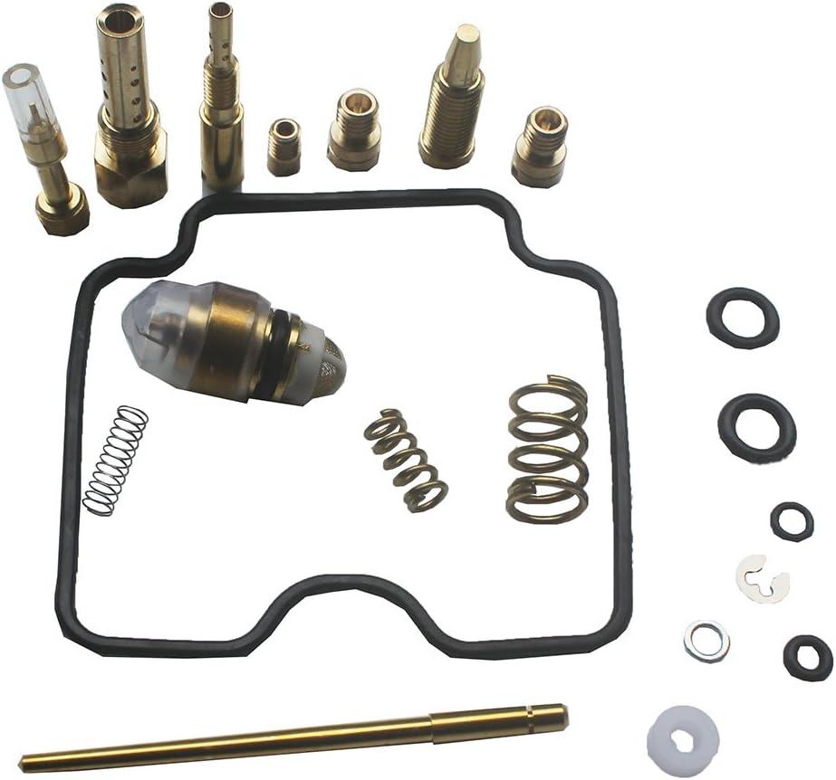 KIPA Carburetor Rebuild kit For YAMAHA YFM350R YFM350RSE Raptor 350 ATV 2004-2008 YAMAHA YFM350FX WOLVERINE 1996-2005 Carb Repair kit
