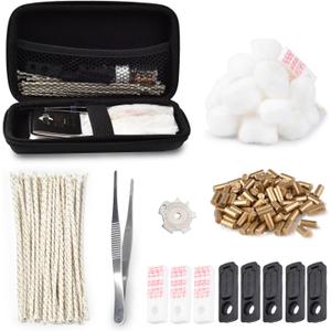 Lighter Repair Kit, Vintage Lighter Repair Kit, Lighter Accessories Repair Kit Tools for Fluid Lighter, Petrol Lighter Repair and Maintenance Kit