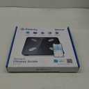 Etekcity Smart Scale for Body Weight, FSA&HSA Eligible, Bathroom Digital Weighing Scale with BMI, Body Fat, Muscle Mass, Accurate Bluetooth Home User Health Equipment Sync Apps (Black)