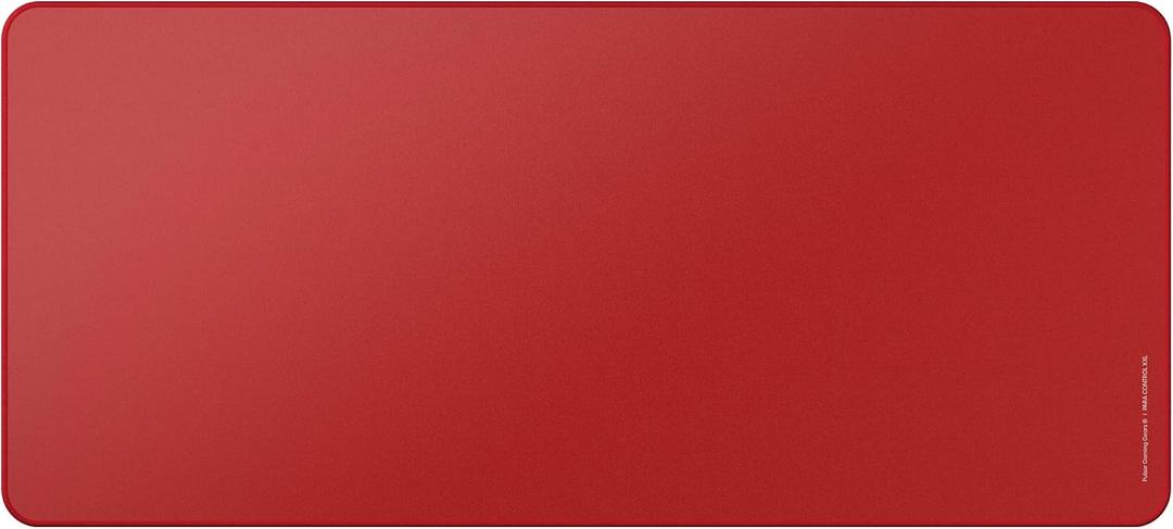 Pulsar - Paracontrol XXL Esports Level Premium Gaming Mouse Pad v2 - Medium to High Speed Pad Stitched Edge Durable Hybrid Top Surface 35 x 16 in (XXL, Red)