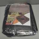 winemana Black Shade Cloth 70%, 8x10 FT Mesh Tarp - Garden Shade for Greenhouse, Patio, Vegetables, Plants Cover and Chicken Coops, Sun Shade Net for Outdoor Protection with Reinforced Grommets