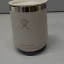 Hydro Flask 10 Oz Wine Glass - Ceramic Stemless Wine Tumbler - Unbreakable with Lid in Oat Tan