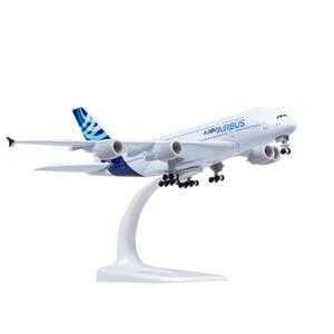 ANTSIR A380 Diecast Airplane Model - 1/400 Scale Metal Prototype Plane for Gift Collectible