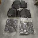 Custom Floor Mats & Cargo Trunk Liner for 2018-2025 2026 Jeep Wrangler JL Accessories All Weather TPE Rubber Protection Mat (for 2018-2026 Jeep Wrangler JL 4 Door Full Set)