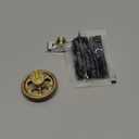 Upgraded Extruder Brass Gear for Bambu Lab A1/A1 Mini 3D Printers,Golden RNC Nano-Coated Extruder Gear