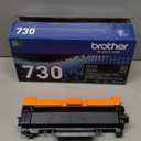 Brother Genuine Standard Yield Toner Cartridge, TN730, Replacement Black Toner, Page Yield Up To 1,200 Pages, Amazon Dash Replenishment Cartridge,1 Pack