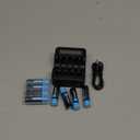 Kratax 1.5V AA Rechargeable Battery with LCD Charger Black, 3500mWh with 1600 Charge Cycles Compatible with Xbox Blink Camera Controllers 8 Pack