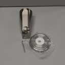 Dreyoo Slip On Diverter Tub Spout with Metal Cover Ring and Foam Gasket, Compatible with Kohler GP85556-CP, Bathroom Bathtub Faucet Set Replacement Fits 1/2'' Copper Water Tube(Brushed Nickel)