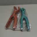 2 Pieces Of Anti-Scald Bowl Tongs, Hot Plate Clamp, Multi-Angle Flat-Bottom Pan Clamp Tool, Kitchen Silicone Non-Slip Tongs, Suitable For Kitchen Pots, Bowls, And Basins.