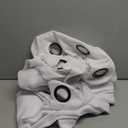 YoungsTex White Linen Curtains 68 Inch Length for Living Room, Light Filtering Semi Sheer Window Drapes with Bronze Grommet Privacy for Bedroom, 52 x 68 Inch, 2 Panels