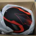 Yesmotor Youth Dirt Bike Helmet Set Includes Gloves, Goggles, Mask, Ideal Helmet for Kids 8-14, Premium Safety Gear for Dirt Bike Helmets Enthusiasts - DOT Approved (Red,L)
