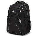 High Sierra Swerve Laptop Backpack, Black, One Size