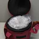 Alioth (6"G+7"C+8"E) Set of 3 Crystal Singing Bowls with Sturdy Carrying Case and Singing Bowl Mallets