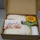 Sending Sunshine Sunflower, Thinking of You Care Package Unique Gift Baskets for Women, Best Friend Birthday and Get Well Soon