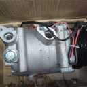 A-Premium A/C Compressor with Clutch Compatible with Honda CR-Z 1.5L 2011-2015, Insight 1.3L 2010-2014