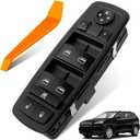 Power Window Switch Fit for Dodge Dart (2013-2016), Chrysler 200 (2015-2016), Jeep Cherokee (2014-2016) Front Driver Side, Replaces 68271203AB, 68271203AA