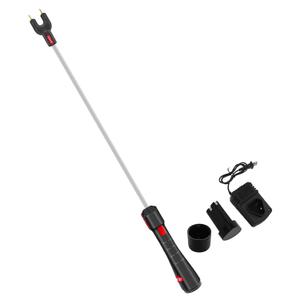 Rechargeable Livestock ProdWaterproof Electric Cattle ProdDrive Animals Without Harming Hot Shot Cattle Prod2200MAH Ultra-Long StandbyBendable Cattle Prod for Dog Cow Pig Sheep(Total 34 INCH)