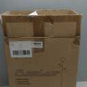 Fiqevs 3 Light Globe Floor Lamp - Modern White Floor Lamp with Sphere Glass lampshade, LED Bulbs Included, Standing Lamp with Foot Switch for Living Rooms, Bedrooms, Offices