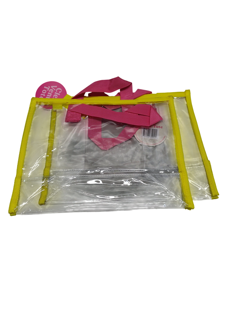 Clear Venue Tote 2 Pack