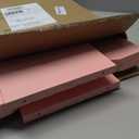 AMBIRD Wooden Step Stool, Two Step Stools Toddler 300 lbs Capacity with Safety Non-Slip Pads and Handles, Bamboo Step Stool for Bathroom, Kitchen Step Stools Dual Height Step Stools for Kids (Pink)