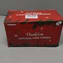 24 PCS Natural Pine Cones, 1.96 in Pinecone Ornaments, Rustic Pine Cones for Crafts, Winter Decorations for Home, Bulk Pines Cone with Gold String for Christmas Table Decor DIY Christmas Ornaments