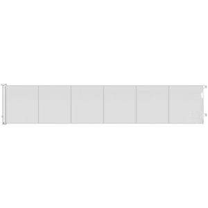 Reinforced 150 Extra Wide Pet Gate with Door 33 Inch Tall Retractable Dog Gates for Doorways Extra Wide Baby Gates for Large Openings with Reinforced Strips 12.5ft Large Dog Gate with Cat Door, White