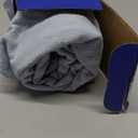 MIULEE Decorative Linen Euro Sham Pillow Covers 26x26 Light Blue Boho FarmhouseNeutral Couch Throw Pillows for Bed Pack of 2 Accent Coastal Modern Pillowcase Summer Sofa Livingroom Home Decor