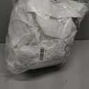 2 Pack 8 x 10 ft White Tarps, 5.5 Mil Heavy Duty Waterproof Tarp