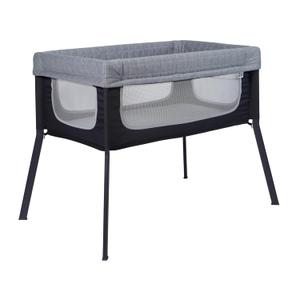 SEALY BABY Cozy Soft Breathable Bassinet & Bedside Sleeper Bed, Lightweight Airy Mesh Newborn Crib, Safe & Comfortable for Room Sharing, Storage Pocket, Tool-Free Assembly